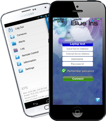 View Larger - Blue Mobile (361x412), Png Download