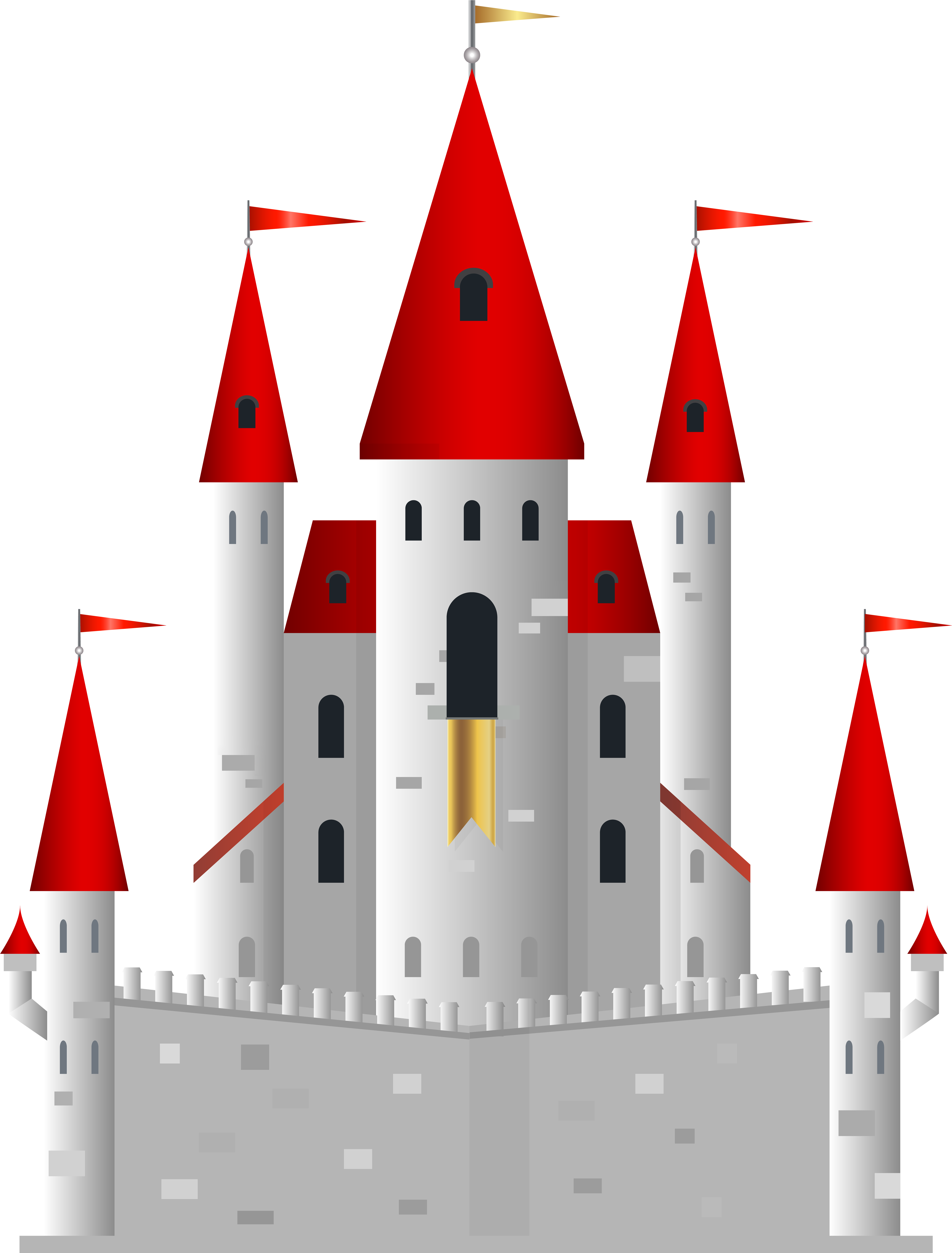 Fairytale Castle Png Clip Art Image (6013x8000), Png Download