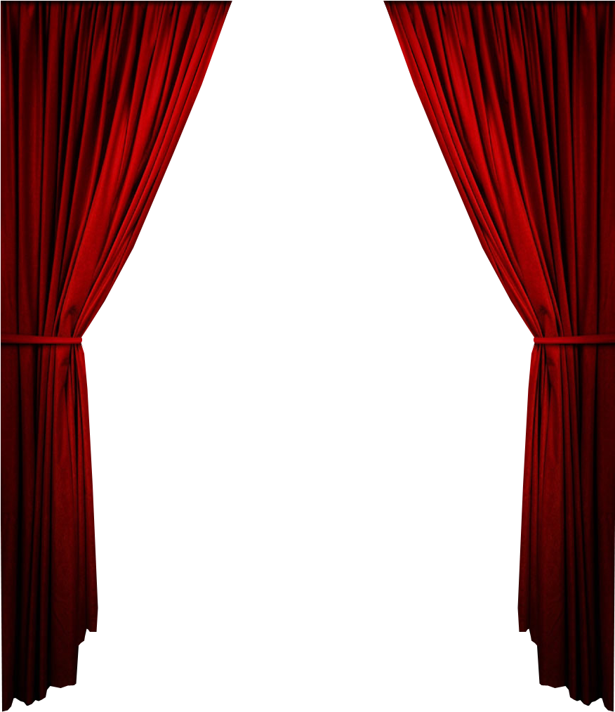 Spotlight Clip Art Transparent Huge Freebie - Red Curtain Background Png (875x1020), Png Download