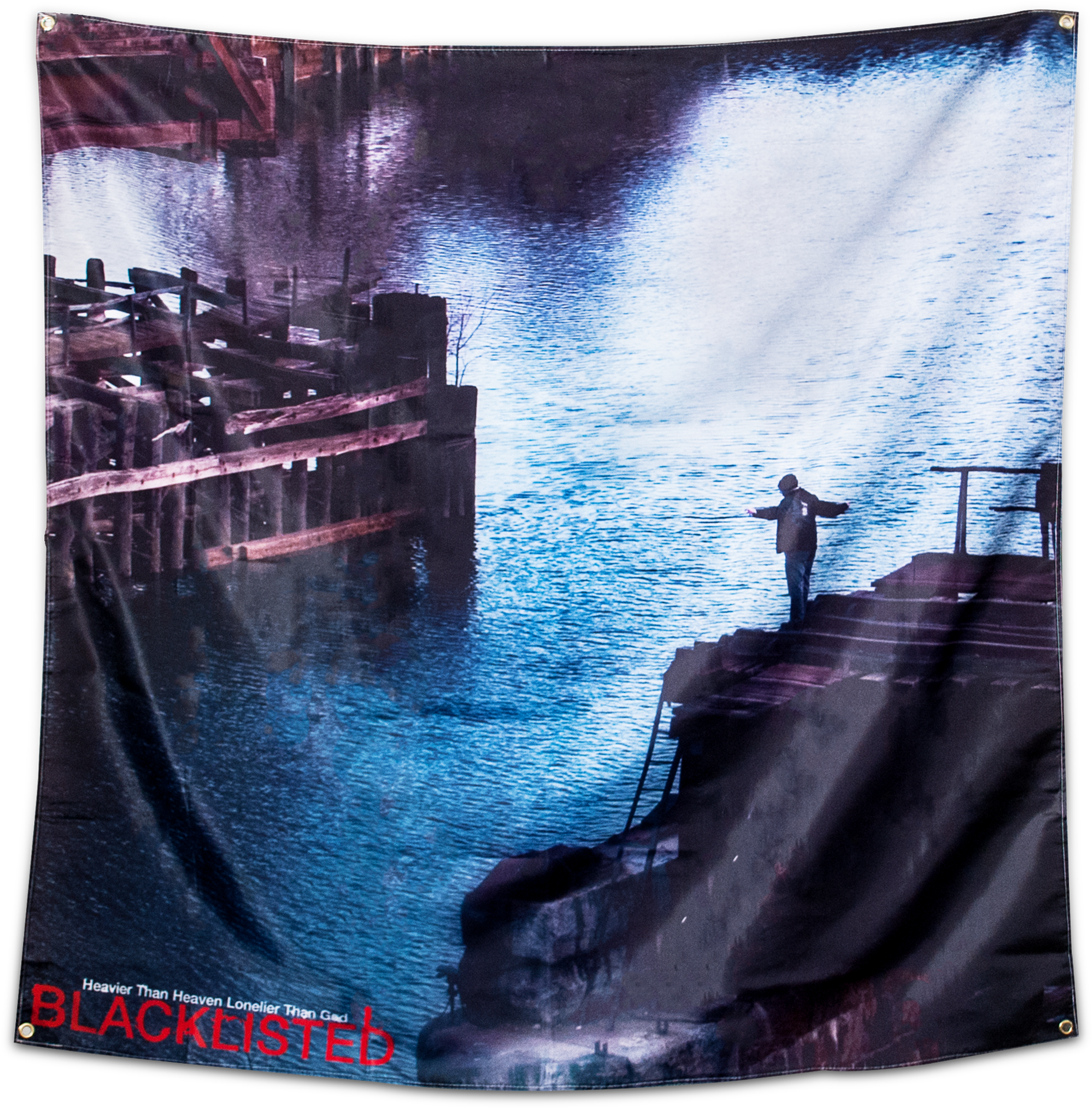 Blacklisted "heavier Than Heaven, Lonelier Than God" - Blacklisted (900x900), Png Download