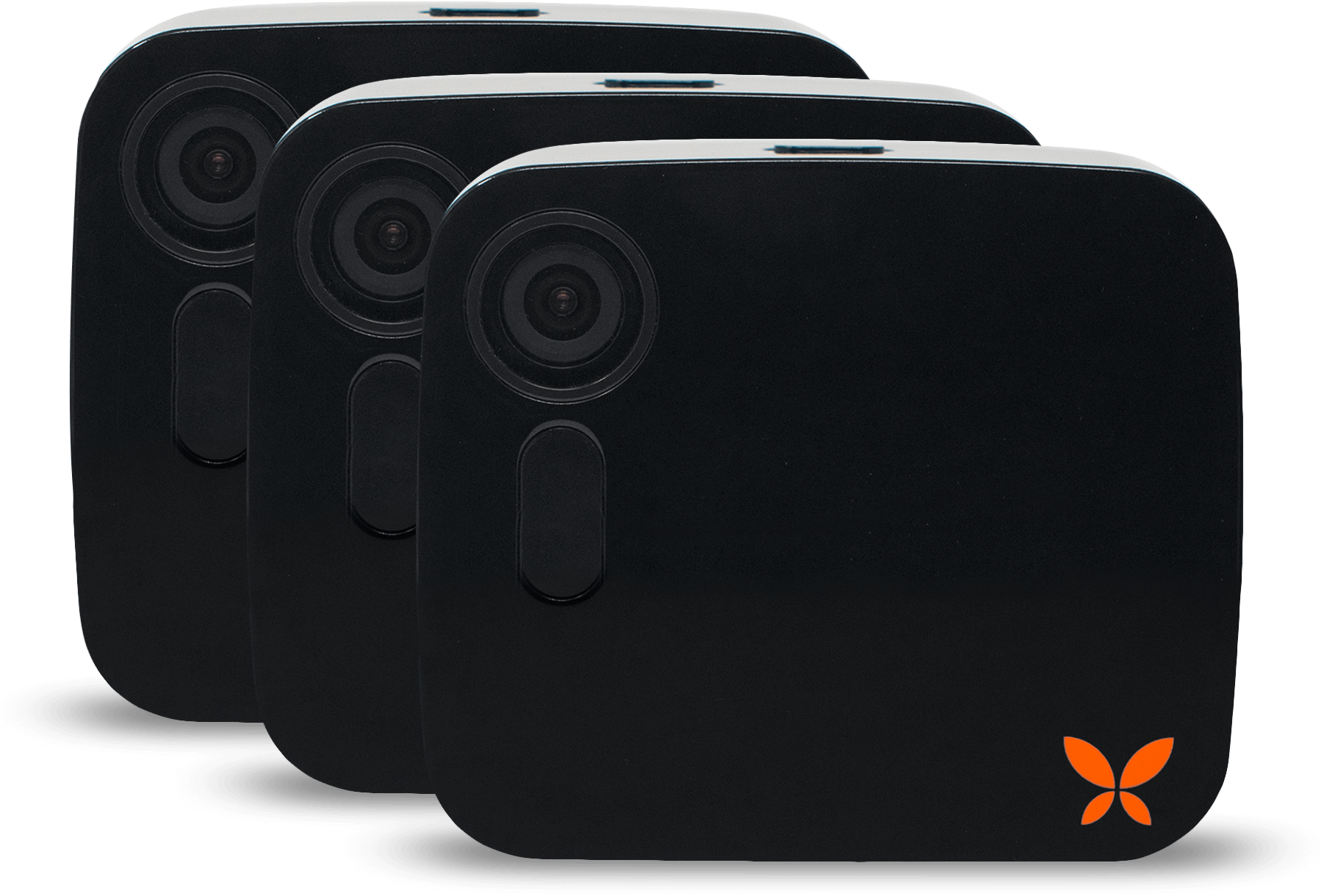 Butterfleye Black Wireless Full Hd Security Camera - Butterfleye (2000x1500), Png Download