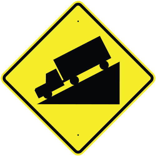 Related Products - Warning Road Signs (500x500), Png Download