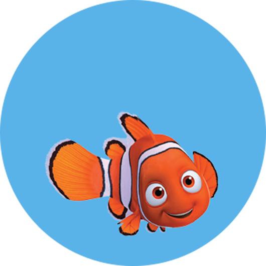 Style A - Nemo Und Dorie (530x530), Png Download