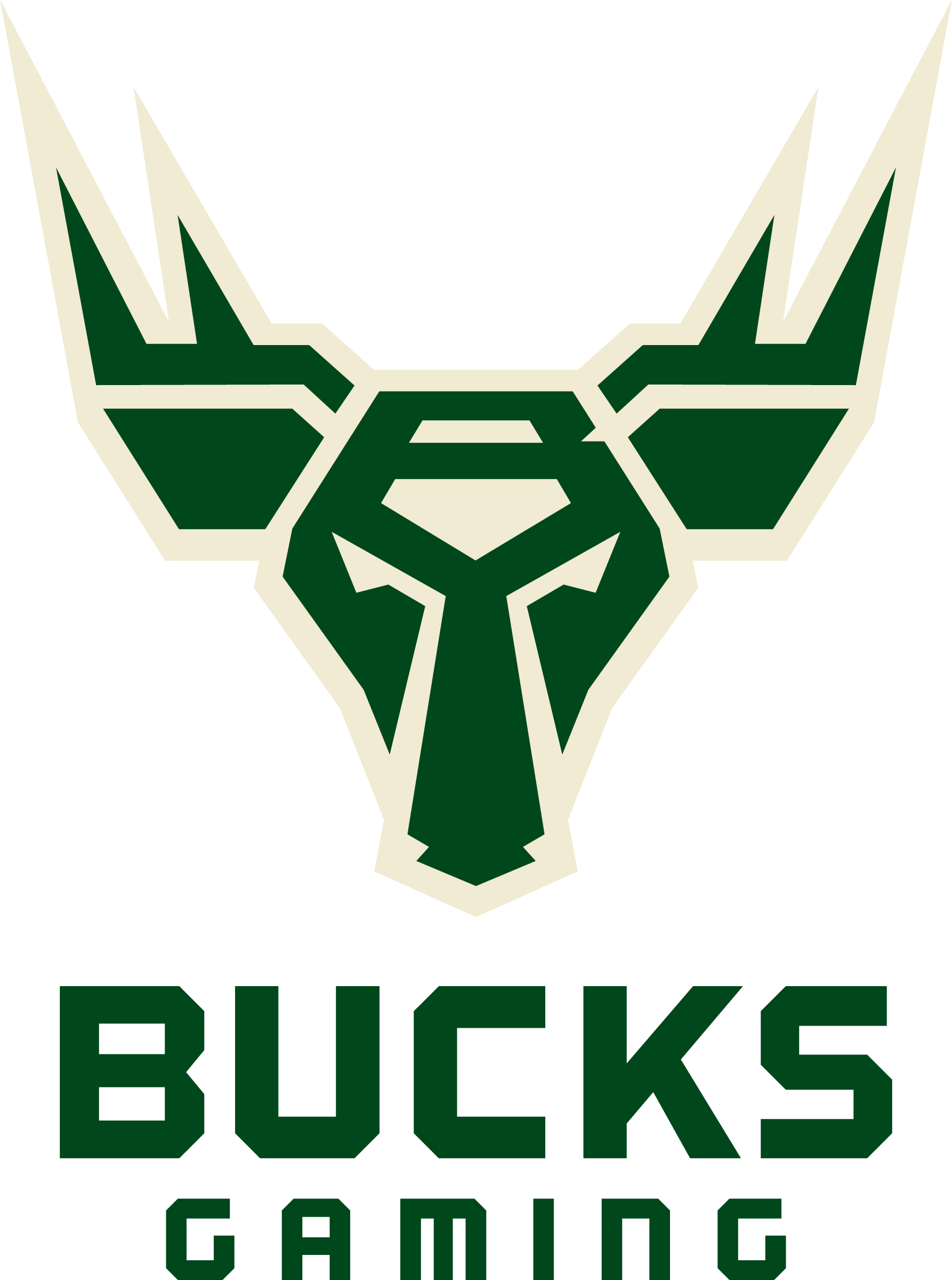 Bucks Gaming Logo (1786x2400), Png Download