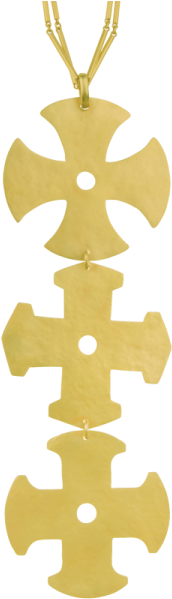 Cross Necklace - Pendant (600x600), Png Download