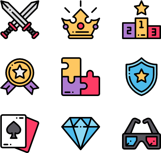 Gaming - Web Design Icons (600x564), Png Download