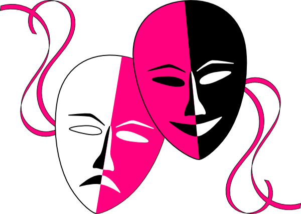 Theatre Masks Endowed Edit Clip Art At Clkercom Vector - Theatre Arts Symbol (600x428), Png Download
