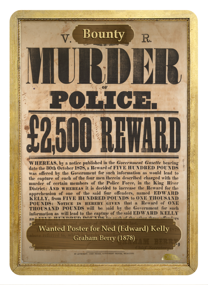 Bounty Counter By Graham Berry - Ned Kelly A Short Life By Jones Ian (822x1122), Png Download