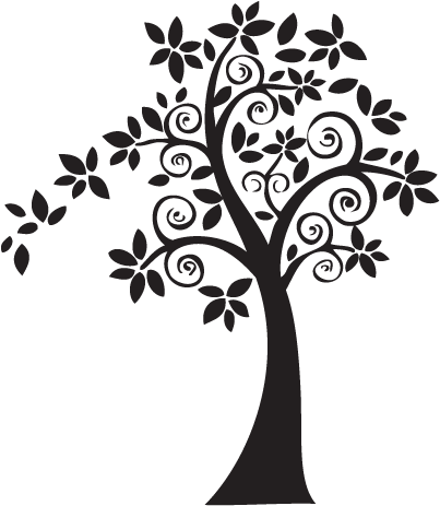 Lineas Decorativas Vectores Png - Stickers Arbol De La Vida (600x600), Png Download