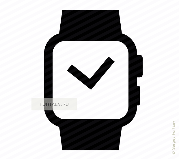 Watch Vector Icon Vector Freeuse Download - Gps Watch Icon (620x553), Png Download