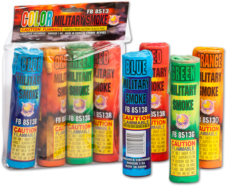 Keystone Fireworks Smoke - Smoke Grenades Fireworks (800x800), Png Download
