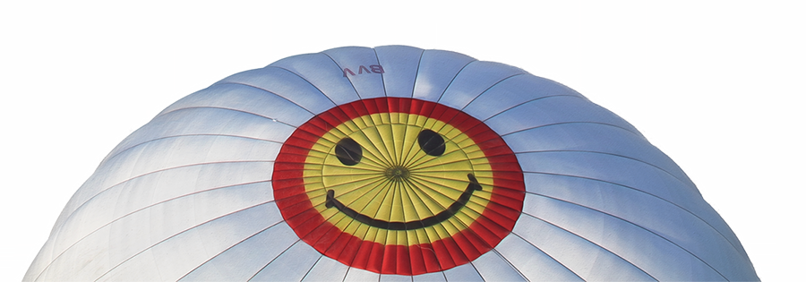 To Make Your Adventure More Enjoyable, These Balloon - Hot Air Balloon Top View Png (900x315), Png Download