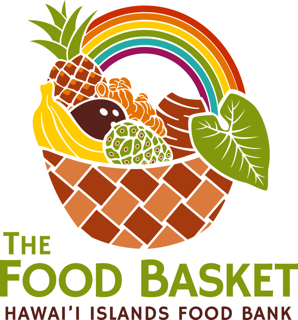 Hawaii Food Basket Colour (1000x1074), Png Download