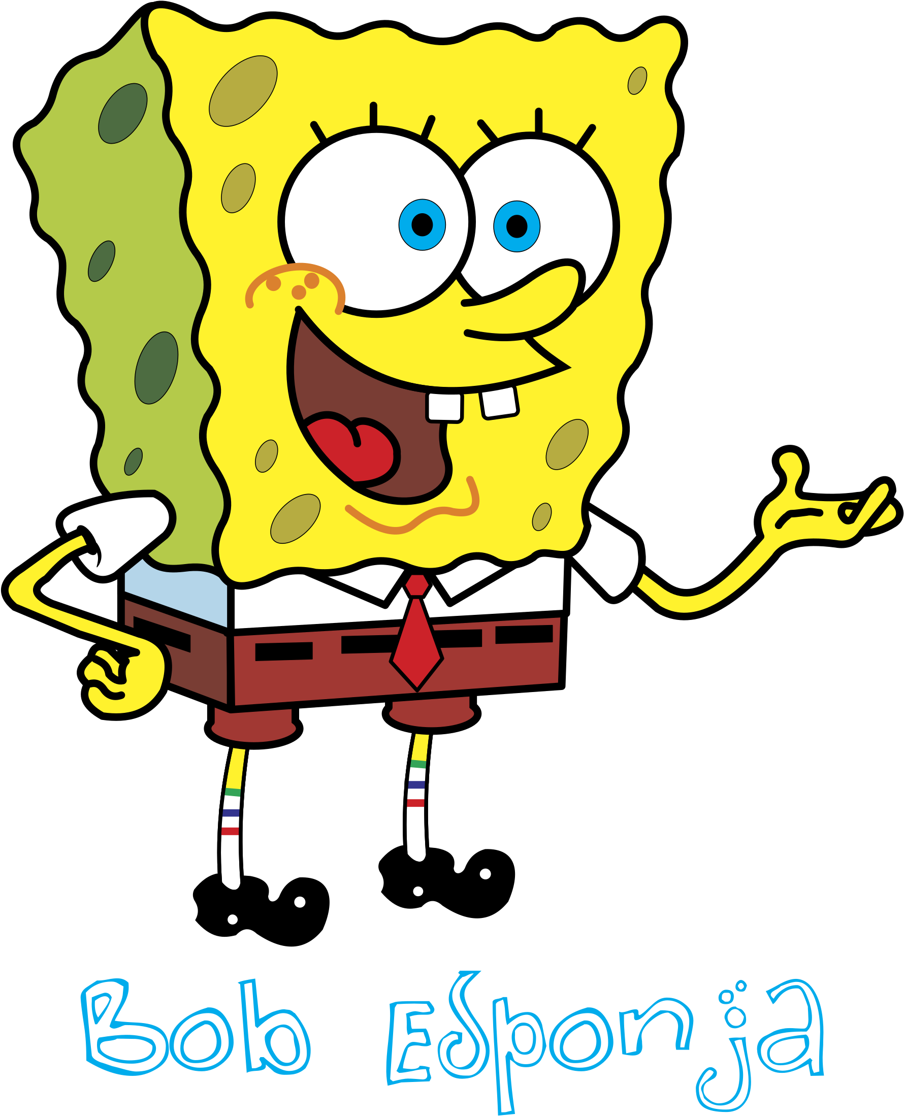 Bob Esponja Logo Png Transparent - Bob Esponja Vector (2400x2400), Png Download