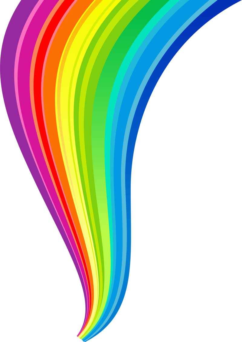 Arcoiris Llama - Rainbow Png (400x400), Png Download
