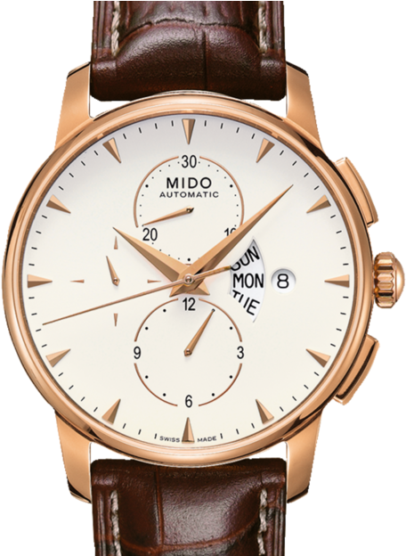 This Baroncelli Chronograph Watch Offers The Traditional - Claude Bernard Watches Price (567x623), Png Download