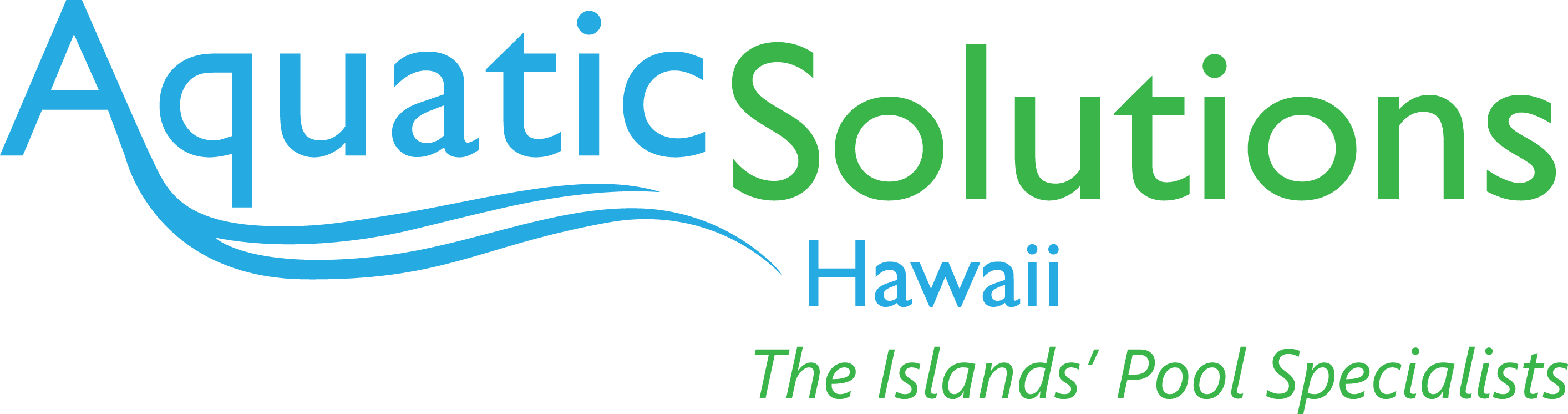 Aquatic Solutions Hawaii - Hawaii (2827x746), Png Download