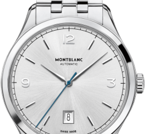 Montblanc Heritage Chronometrie Automatic Replica Watch - Montblanc Heritage Chronometrie 40 Automatic Date 112533 (866x428), Png Download