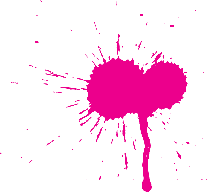 Splatter Png Images The - Pink Blood Splatter Transparent (706x654), Png Download