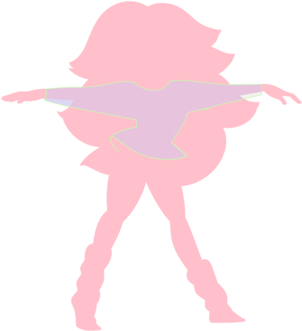 Rainbow Quartz Vector - Quarzo Arcobaleno Steven Universe (467x479), Png Download