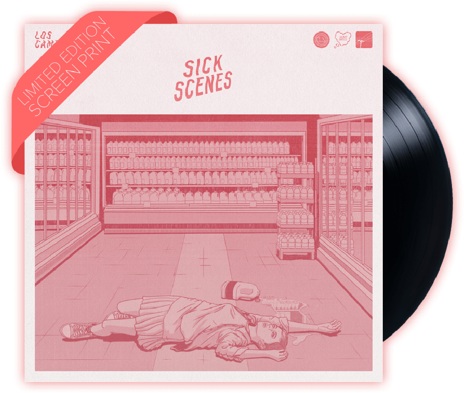 Price $19 - - Los Campesinos Sick Scenes (1050x1050), Png Download