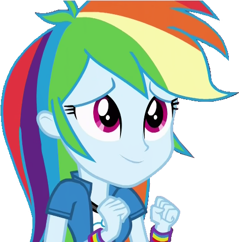 Stacyhirano34, Equestria Girls, Not A Vector, Rainbow - Mlp Eqg Rainbow Dash Cute (515x477), Png Download