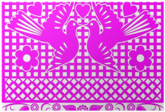 Papel Picado Mexicano Arte (400x400), Png Download