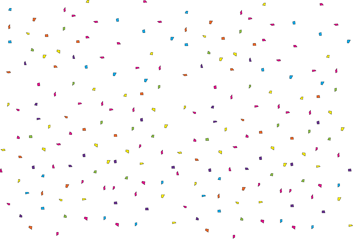 Free Transparent Party Blower - Polka Dot (1128x764), Png Download