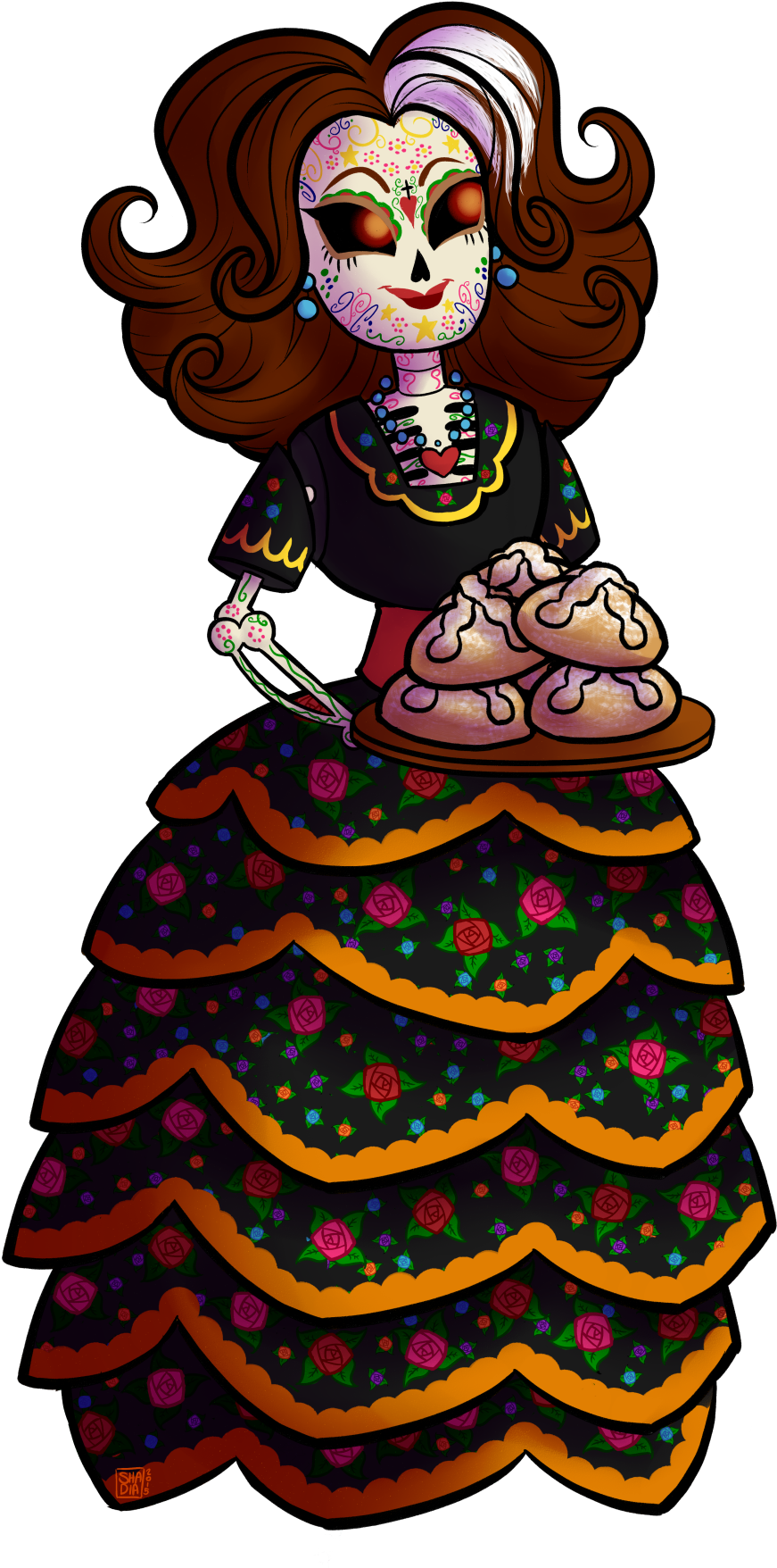 I Wonder Where That Bread Came From - Carmen Sanchez El Libro De La Vida (1048x1920), Png Download