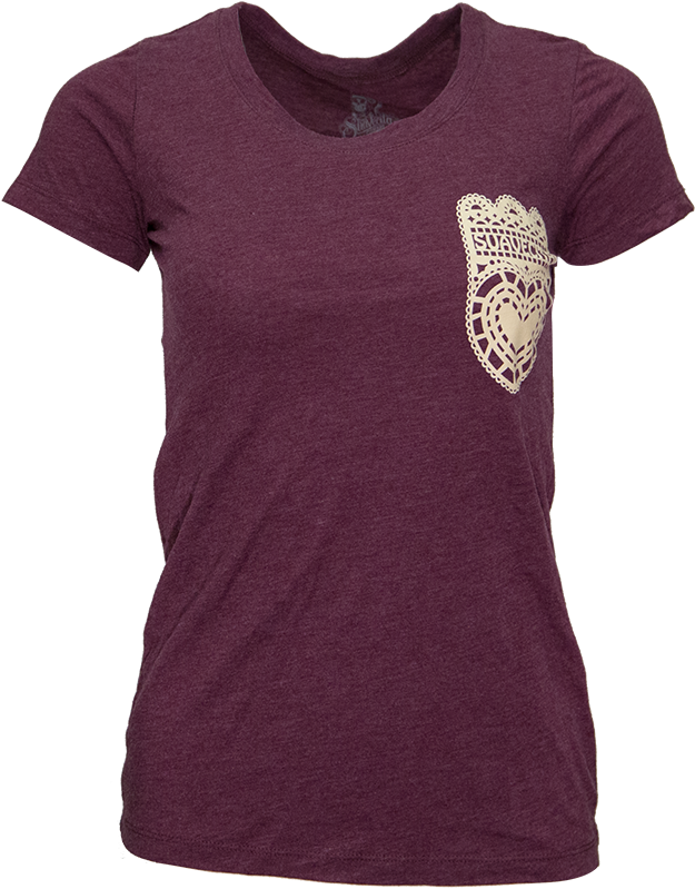 Papel Picado Maroon Tee Suavecito Pomade - Papel Picado Maroon Tee (1000x800), Png Download
