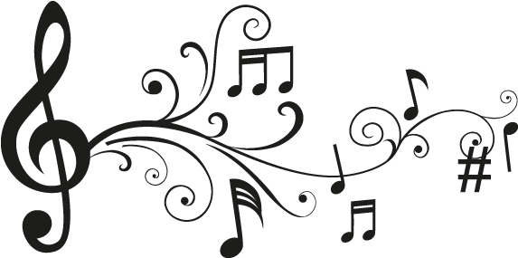 Vinilos Decorativos Notas Musicales - Dibujos De Notas Musicales (600x600), Png Download
