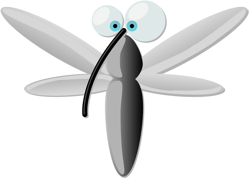 Clipart بعوضة (800x635), Png Download