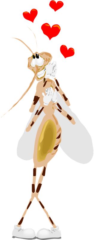 Ode To Essential Oils And The Microbiome In My Brain, - Camping: Campers And Mosquitoes Sticker (400x800), Png Download