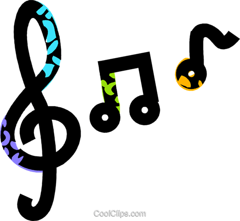 Notas Musicales Libres De Derechos Ilustraciones De - Frases De Notas Musicales (480x441), Png Download