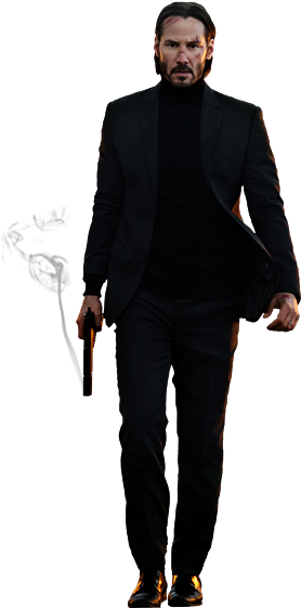 Wick - Coat (370x561), Png Download