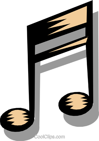 Notas Musicales Libres De Derechos Ilustraciones De - Instrumentos Musicais De Adoracao (337x480), Png Download