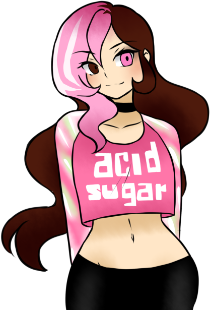 I Love Love Love Drawing Wavy Hair On People <3 - Cartoon (540x647), Png Download