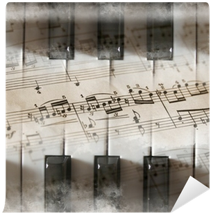 Piano, Teclas, Partitura, Notas Musicales Wall Mural - L' Armonia Misteriosa Dei Ricordi - Stella Cesare (400x400), Png Download