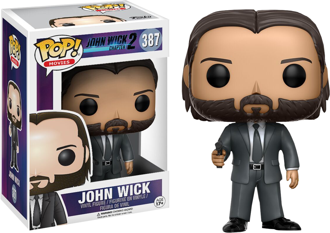 John Wick Chapter 2 Pop Vinyl Figure - John Wick Funko Pop (1123x794), Png Download