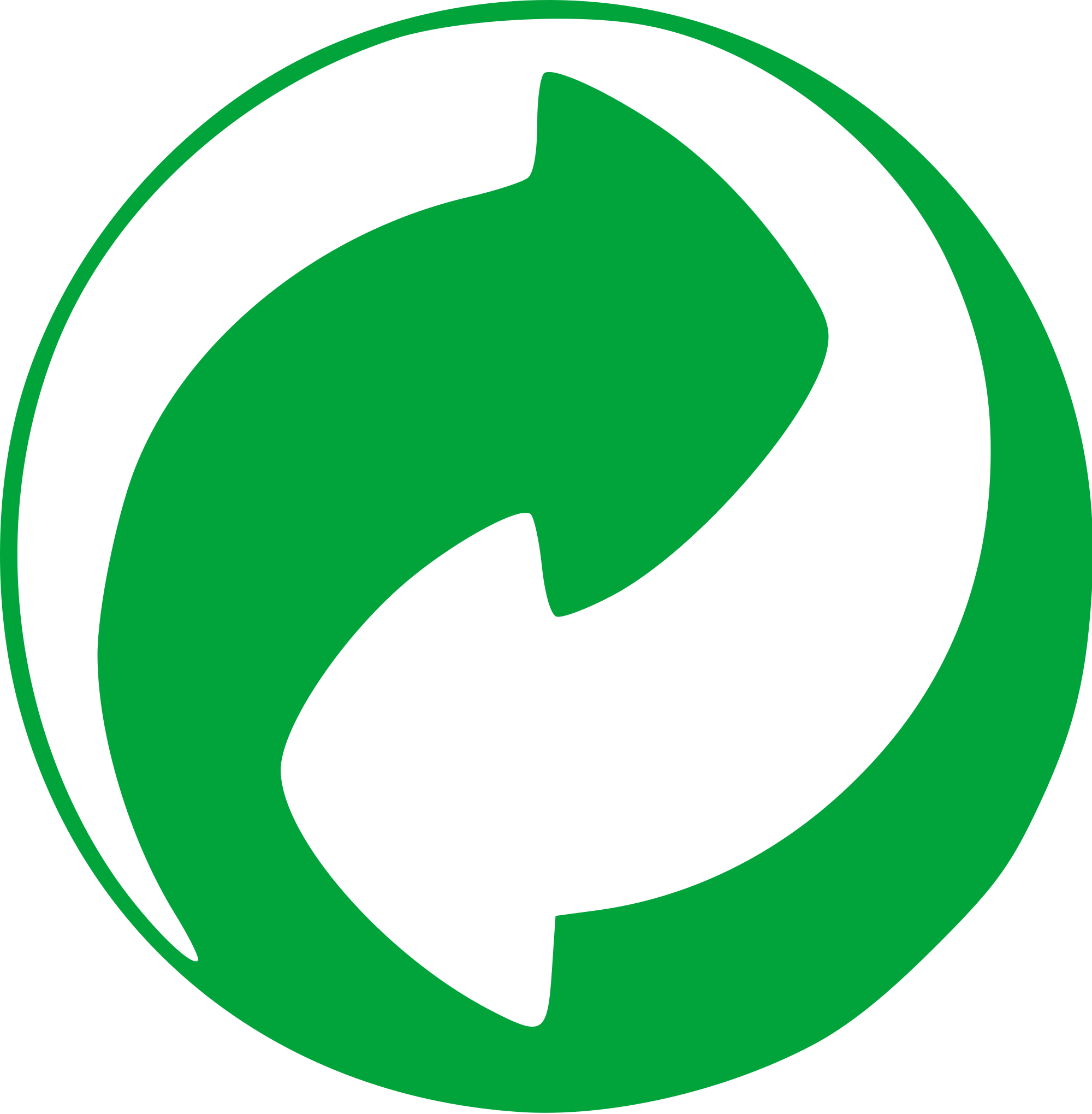 Open - Recycle Logo (2000x2040), Png Download