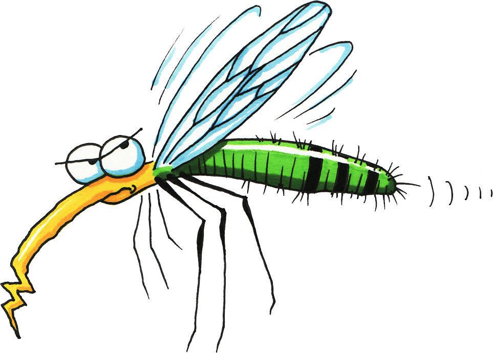 Mosquito - Mosquito Clipart Free (963x690), Png Download