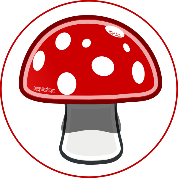 Mushroom - Mushroom Clip Art (600x600), Png Download