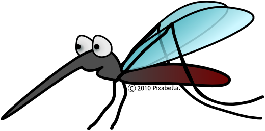 Mosquito Clip Art (520x257), Png Download
