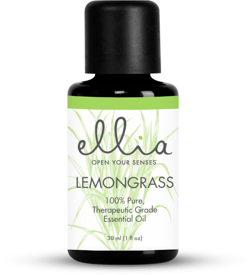 Lemongrass Essential Oil 30ml - Ellia Orange Essential Oil - 30ml Bottle (1100x1100), Png Download