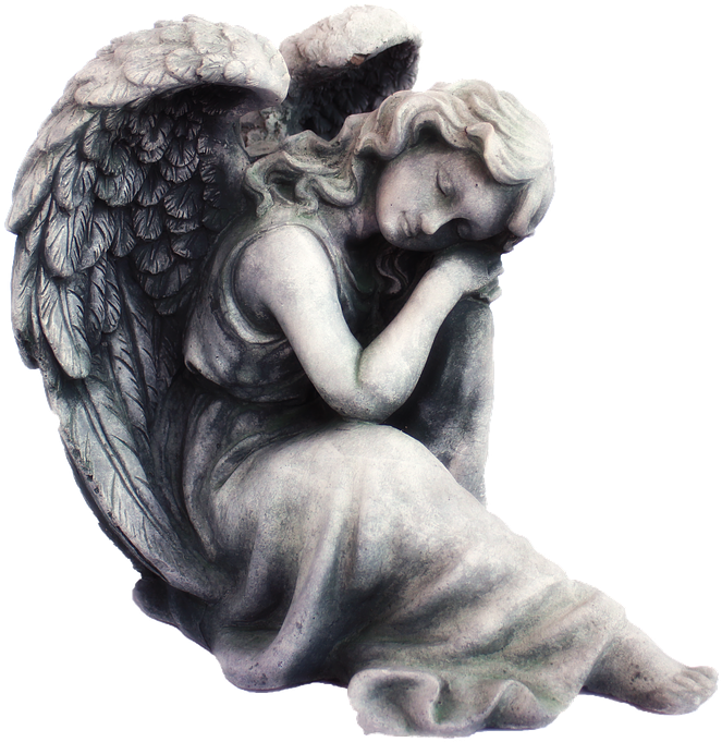 Angels Statues - La Vida Es Sueño [book] (714x720), Png Download
