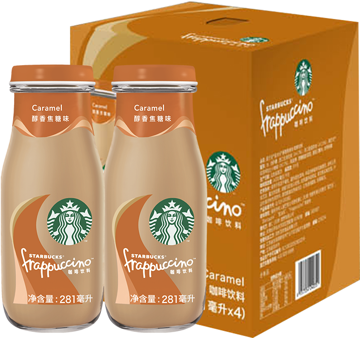 Starbucks Starbucks Coffee Drink Frappuccino Caramel - Starbucks Frappuccino Caramel Coffee Drink (800x800), Png Download