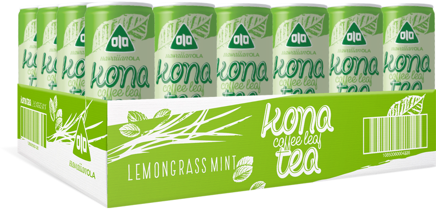 Kona Coffee Leaf Tea Lemongrass Mint 16ct (1000x1000), Png Download