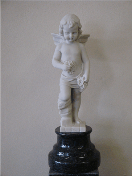 Angel Statue - Figurine (800x600), Png Download