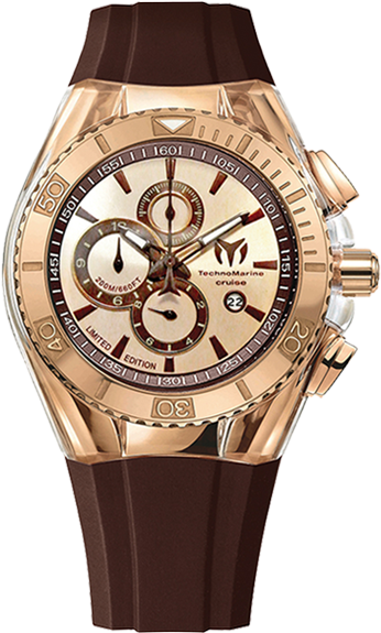 Technomarine Cruise Frappuccino 114009 Pvd Cover Yellow (400x576), Png Download