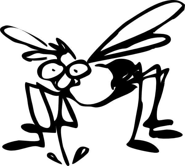 Mosquito Drawing Svg Clip Arts 600 X 539 Px (600x539), Png Download